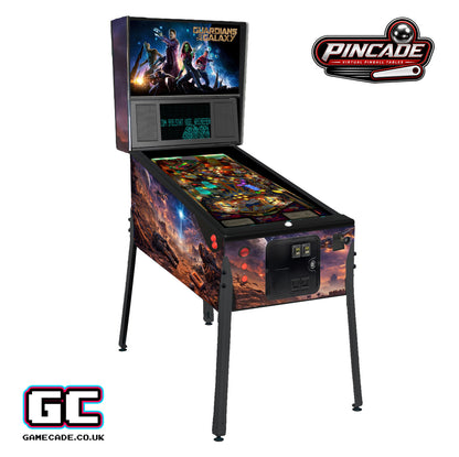 Gamecade Pincade ULTIMATE 50" 4K Virtual Pinball Machine | 3 Screen | Full Size 1:1 | Digital Pinball 1200+