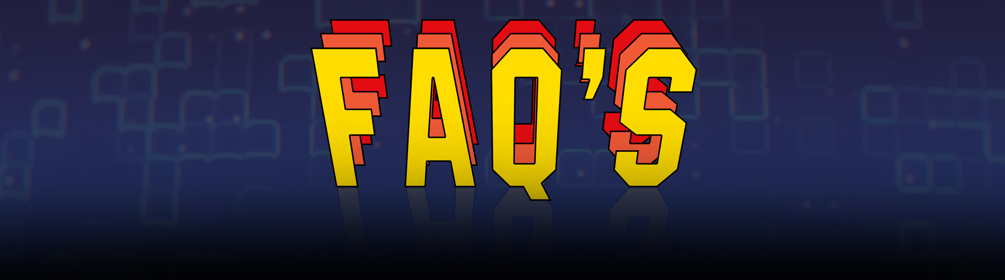 Gamecade FAQs Page Header