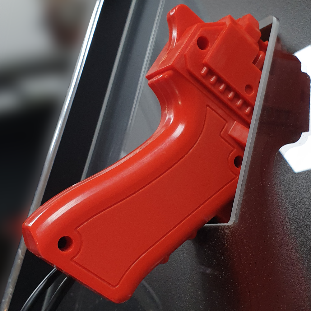 Gamecade Shooter arcade Holster holding Sinden Lightgun. High Quality Lightguns