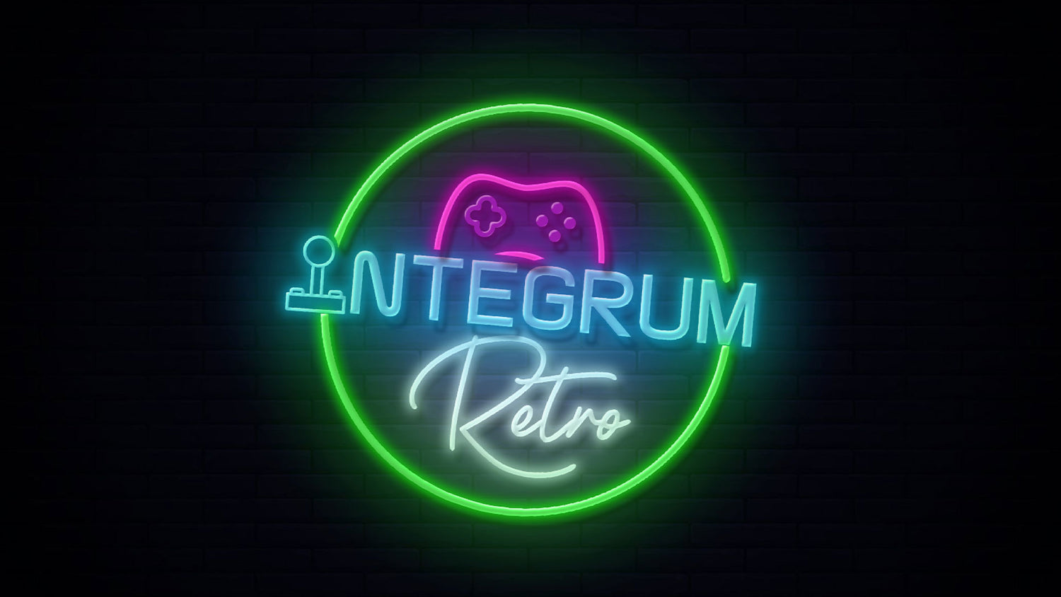 Integrum Retro Logo - Official partners of Gamecade